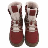 Wijn rode suede winterboot Gabriela_