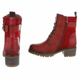 Rode boot Charifa_