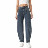 Modieuze blauwe bootcut jeans voor dames_