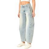 Fashion licht blauwe ballon jeans voor dames_
