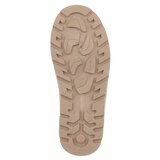 Kaki bruine suede lage winter mule Nola_
