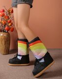 Zwarte-mixed winter-snowboot Giorenza_
