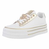 Witte lage  sneaker Jacobine_