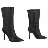 Zwart high heel enkellaarsje Christianna_