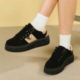 Zwarte suede sneaker Jamilla_