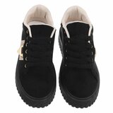 Zwarte suede sneaker Jamilla_