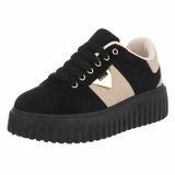 Zwarte suede sneaker Jamilla_