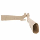 Beige hoge suede overknee laars Amelda_