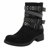 Zwarte suede boot Natalya_