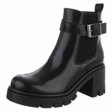 Zwarte Chelsea boot Shari_