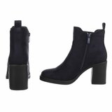 Suede donker blauwe Chelsea boot Monique_