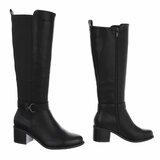 Zwarte hoge laars Catta_