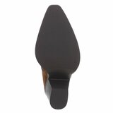 Bruin daimen half hoog western-biker enkellaarsje Sabina_