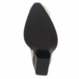 Kaki bruine daimen  hoge western-biker laars Canela_