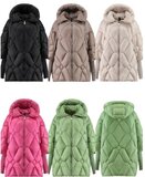 Fashion zwarte korte pufferjas_