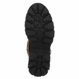 Bruine suede biker boot Chelisa_