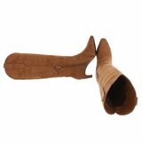 Camel hoge suede laars Cherise_