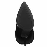 Hoge zwarte laars met omslag Calliope_