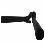 Zwarte hoge suede overknee laars Crina_