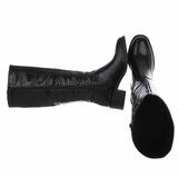 Zwarte klassieke hoge laars Cella_