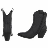 Bottines biker-western noires Dorota_