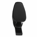 Zwarte hoge suede laars Alexandre_