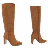 Camel hoge suede laars Alexandre_