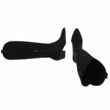 Zwarte hoge suede laars Jocelyne_