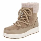 Kaki bruine winterboot Ciera_