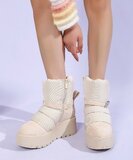 Beige winterboot Chifa_