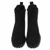 Zwarte suede Chelsea boot Chesna_