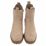 Kaki  bruine suede Chelsea boot Chesna_