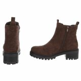 Bruine suede Chelsea boot Chesna_