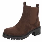 Bruine suede Chelsea boot Chesna_