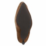 Bruine suede overknee laars Kristel_