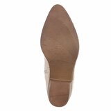 Bottes western-biker mi-hautes en daim bleu clair Chilou_