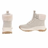 Beige hoge suede winter sneaker Imke_