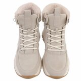 Beige hoge suede winter sneaker Imke_