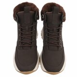 Bruine hoge suede winter sneaker Imke_