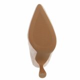 Beige hoge suede laars Claar_