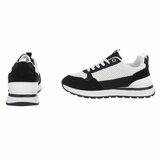 Baskets noir-blanc Cesira_