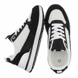 Baskets noir-blanc Cesira_