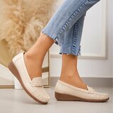 Beige mocassin Daphne_