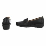 Zwarte mocassin Daphne_