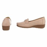 Mocassins bruns kaki Daphne_