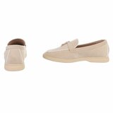 Chaussures basses en daim beige Dulcia_