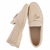 Chaussures basses en daim beige Dulcia_