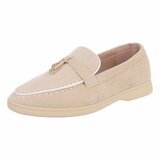 Chaussures basses en daim beige Dulcia_