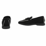 Chaussures basses en daim noir Dulcia_