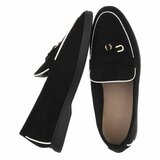 Chaussures basses en daim noir Dulcia_